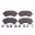 Picture of Power Stop 07-09 Dodge Sprinter 3500 Front or Rear Z17 Evolution Ceramic Brake Pads w-Hardware