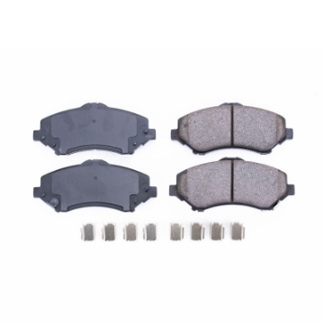 Picture of Power Stop 08-16 Chrysler Town & Country Front Z17 Evolution Ceramic Brake Pads w-Hardware