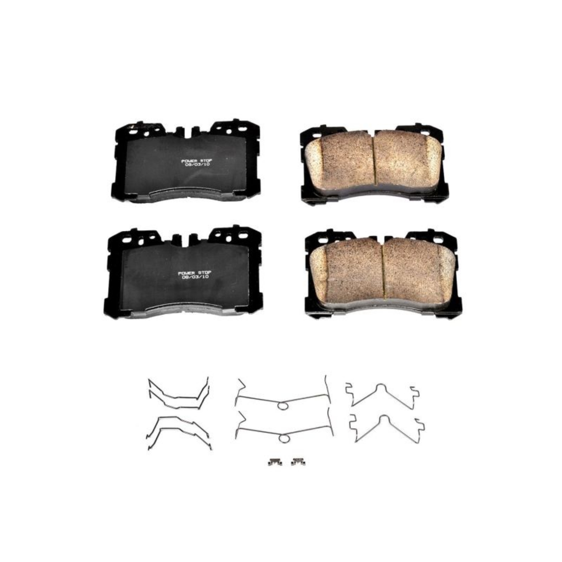 Picture of Power Stop 07-17 Lexus LS460 Front Z17 Evolution Ceramic Brake Pads w-Hardware