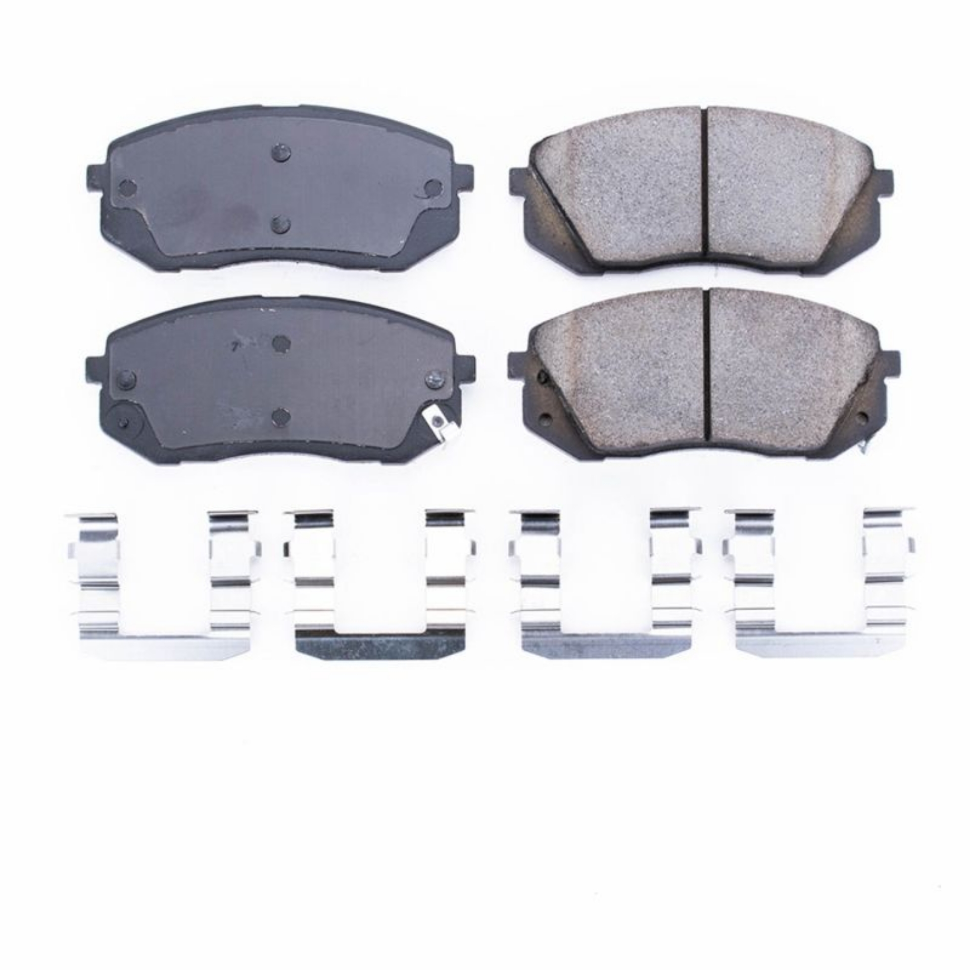 Picture of Power Stop 15-16 Hyundai Sonata Front Z17 Evolution Ceramic Brake Pads w-Hardware