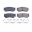 Picture of Power Stop 07-09 Hyundai Santa Fe Rear Z17 Evolution Ceramic Brake Pads w-Hardware