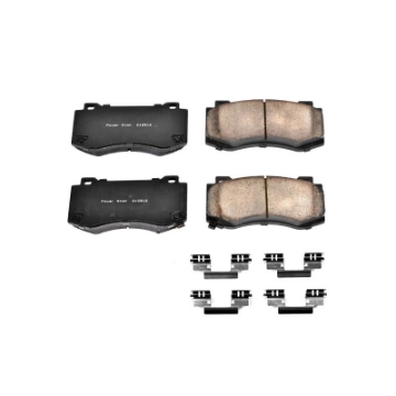 Picture of Power Stop 05-10 Chrysler 300 Front Z17 Evolution Ceramic Brake Pads w-Hardware