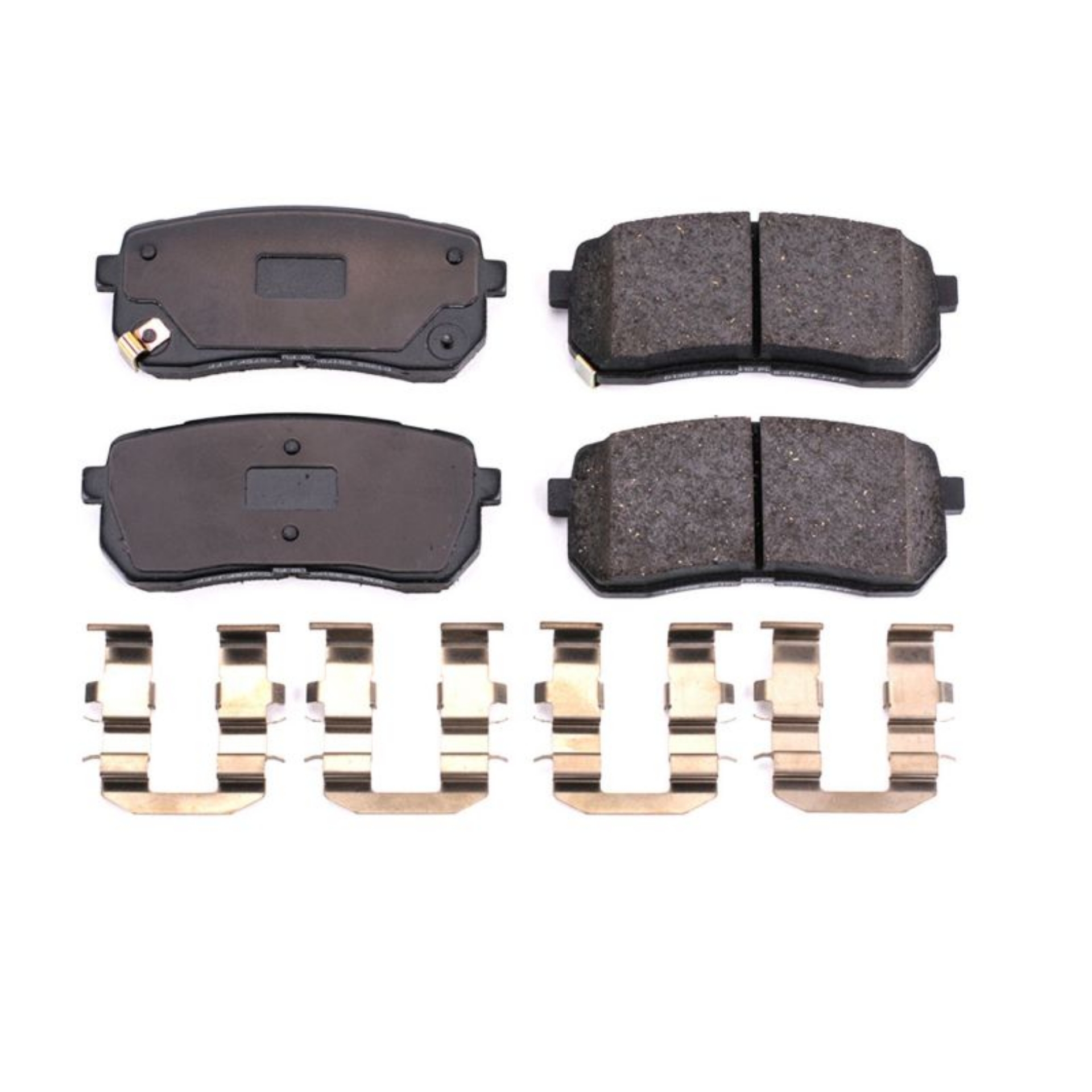 Picture of Power Stop 07-12 Hyundai Veracruz Rear Z17 Evolution Ceramic Brake Pads w-Hardware