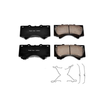 Picture of Power Stop 08-11 Lexus LX570 Front Z17 Evolution Ceramic Brake Pads w-Hardware