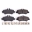 Picture of Power Stop 07-09 Dodge Sprinter 2500 Rear Z17 Evolution Ceramic Brake Pads w-Hardware