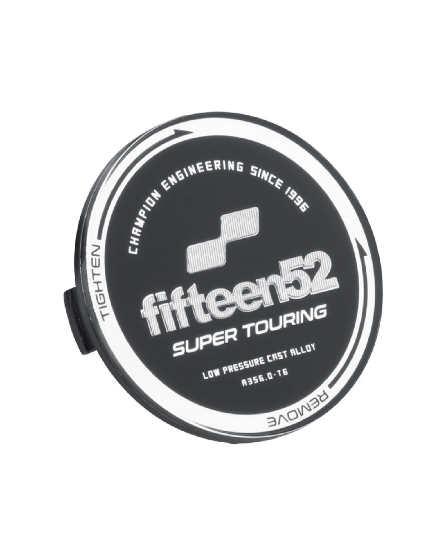 Picture of fifteen52 Super Touring Chicane-Podium Center Cap Single - Black-Chrome