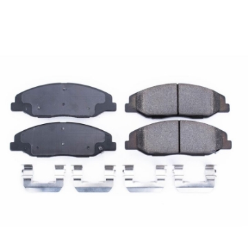 Picture of Power Stop 08-14 Cadillac CTS Front Z17 Evolution Ceramic Brake Pads w-Hardware
