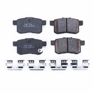 Picture of Power Stop 09-10 Acura TSX Rear Z17 Evolution Ceramic Brake Pads w-Hardware