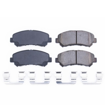 Picture of Power Stop 08-13 Nissan Rogue Front Z17 Evolution Ceramic Brake Pads w-Hardware