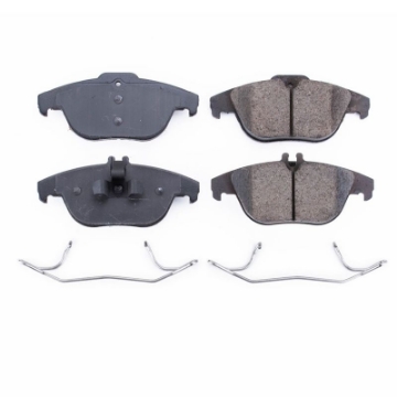 Picture of Power Stop 08-09 Mercedes-Benz C230 Rear Z17 Evolution Ceramic Brake Pads w-Hardware