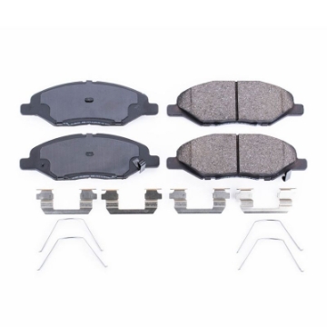 Picture of Power Stop 09-11 Nissan Versa Front Z17 Evolution Ceramic Brake Pads w-Hardware