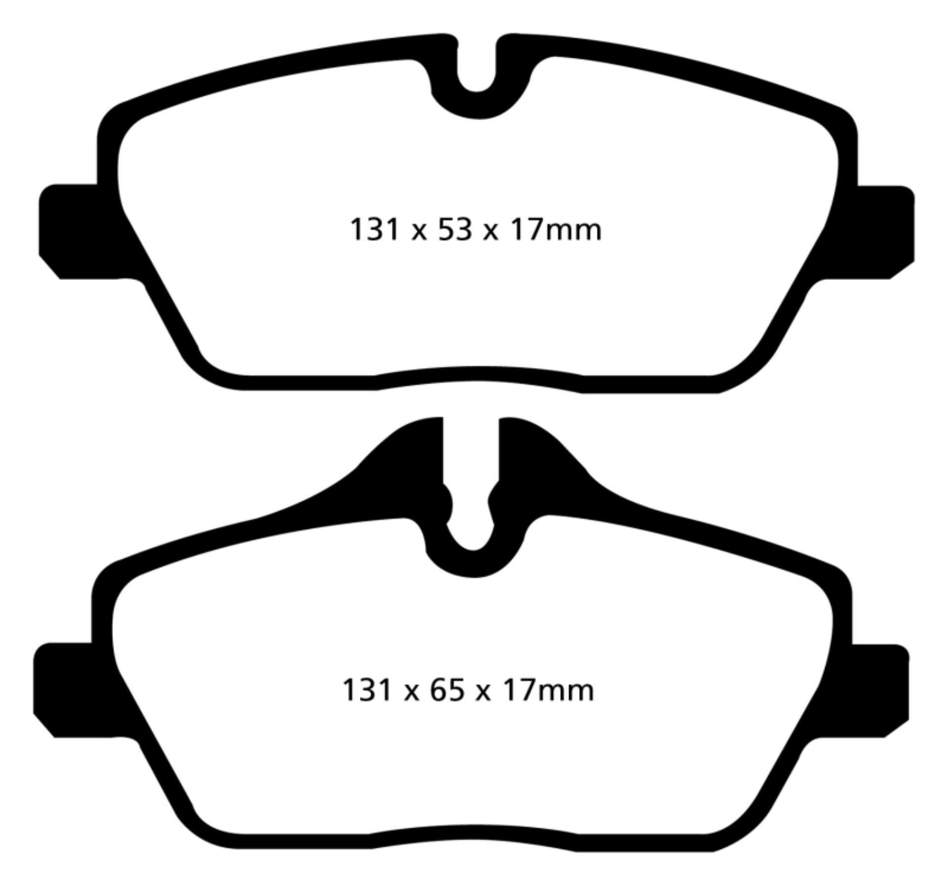 Picture of EBC 14+ BMW i3 Electric Ultimax2 Front Brake Pads