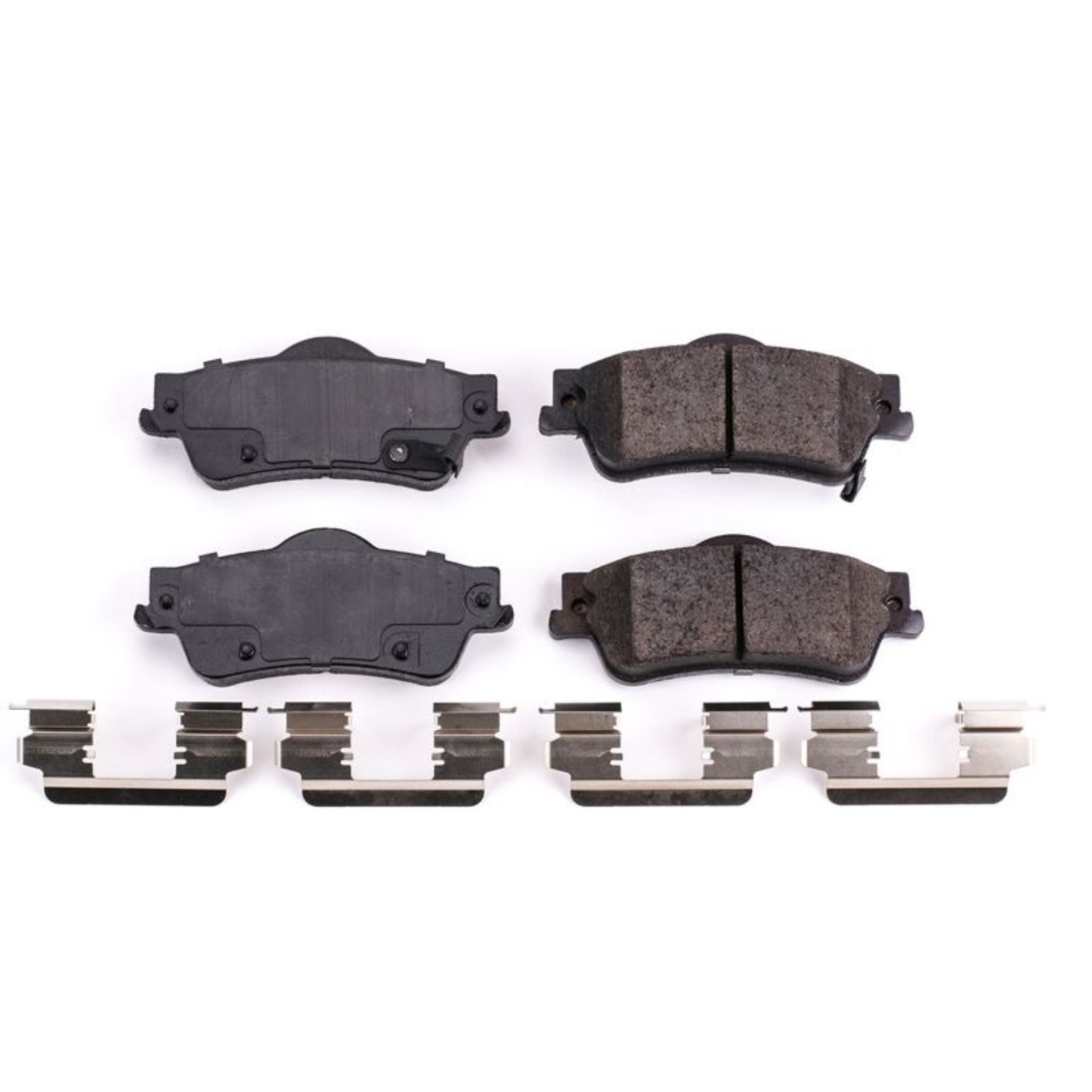 Picture of Power Stop 11-17 Chevrolet Caprice Rear Z17 Evolution Ceramic Brake Pads w-Hardware