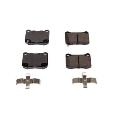 Picture of Power Stop 08-14 Lexus IS F Rear Z17 Evolution Ceramic Brake Pads w-Hardware