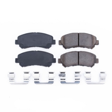 Picture of Power Stop 14-17 Nissan Juke Front Z17 Evolution Ceramic Brake Pads w-Hardware