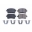 Picture of Power Stop 10-16 Audi A4 Rear Z17 Evolution Ceramic Brake Pads w-Hardware