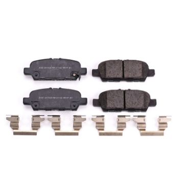 Picture of Power Stop 11-12 Infiniti EX35 Rear Z17 Evolution Ceramic Brake Pads w-Hardware