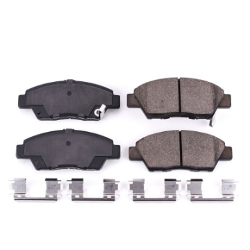 Picture of Power Stop 11-15 Honda CR-Z Front Z17 Evolution Ceramic Brake Pads w-Hardware