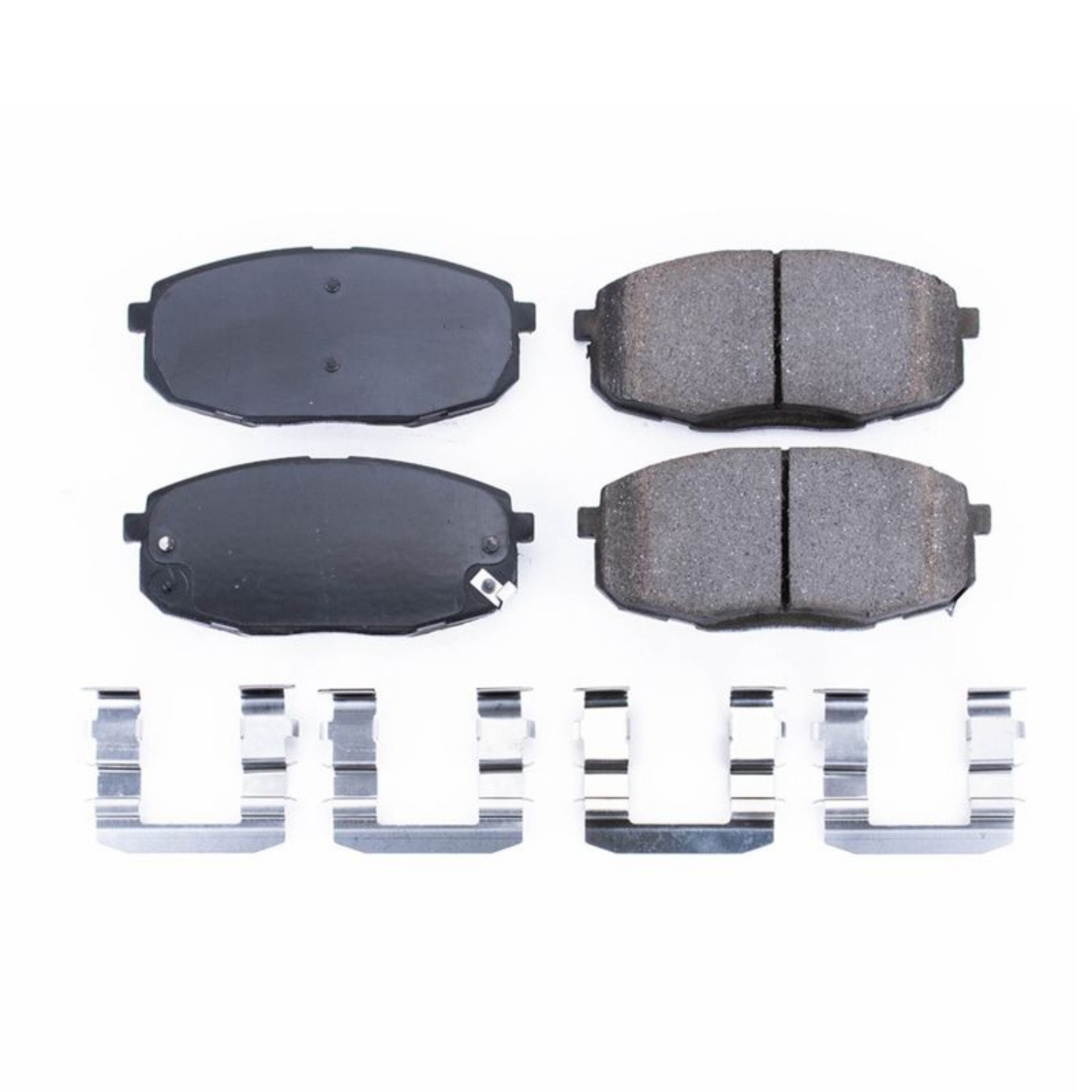 Picture of Power Stop 09-12 Hyundai Elantra Front Z17 Evolution Ceramic Brake Pads w-Hardware