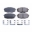 Picture of Power Stop 09-12 Hyundai Elantra Front Z17 Evolution Ceramic Brake Pads w-Hardware