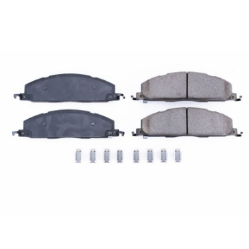 Picture of Power Stop 09-10 Dodge Ram 2500 Rear Z17 Evolution Ceramic Brake Pads w-Hardware