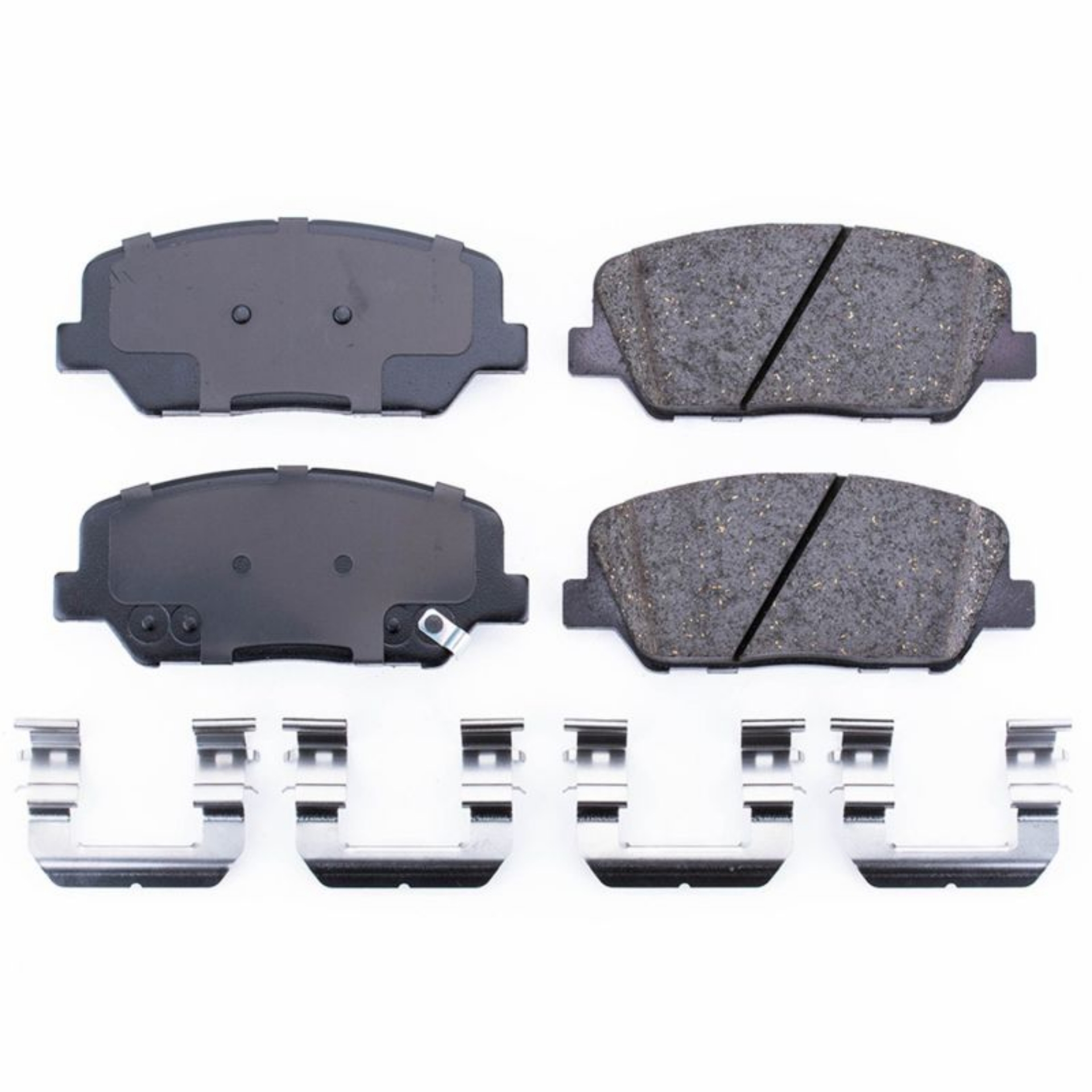 Picture of Power Stop 10-16 Hyundai Genesis Coupe Front Z17 Evolution Ceramic Brake Pads w-Hardware