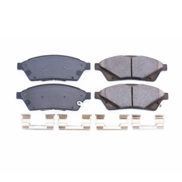 Picture of Power Stop 10-16 Cadillac SRX Front Z17 Evolution Ceramic Brake Pads w-Hardware