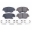 Picture of Power Stop 11-15 Hyundai Sonata Front Z17 Evolution Ceramic Brake Pads w-Hardware