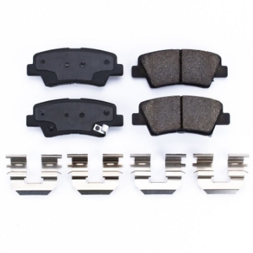 Picture of Power Stop 09-11 Hyundai Azera Rear Z17 Evolution Ceramic Brake Pads w-Hardware