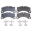 Picture of Power Stop 11-13 Porsche Cayenne Front Z17 Evolution Ceramic Brake Pads w-Hardware