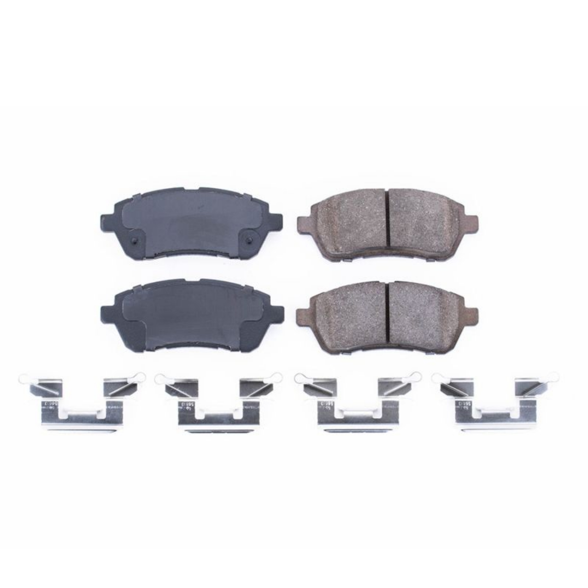 Picture of Power Stop 11-19 Ford Fiesta Front Z17 Evolution Ceramic Brake Pads w-Hardware
