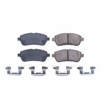 Picture of Power Stop 11-19 Ford Fiesta Front Z17 Evolution Ceramic Brake Pads w-Hardware