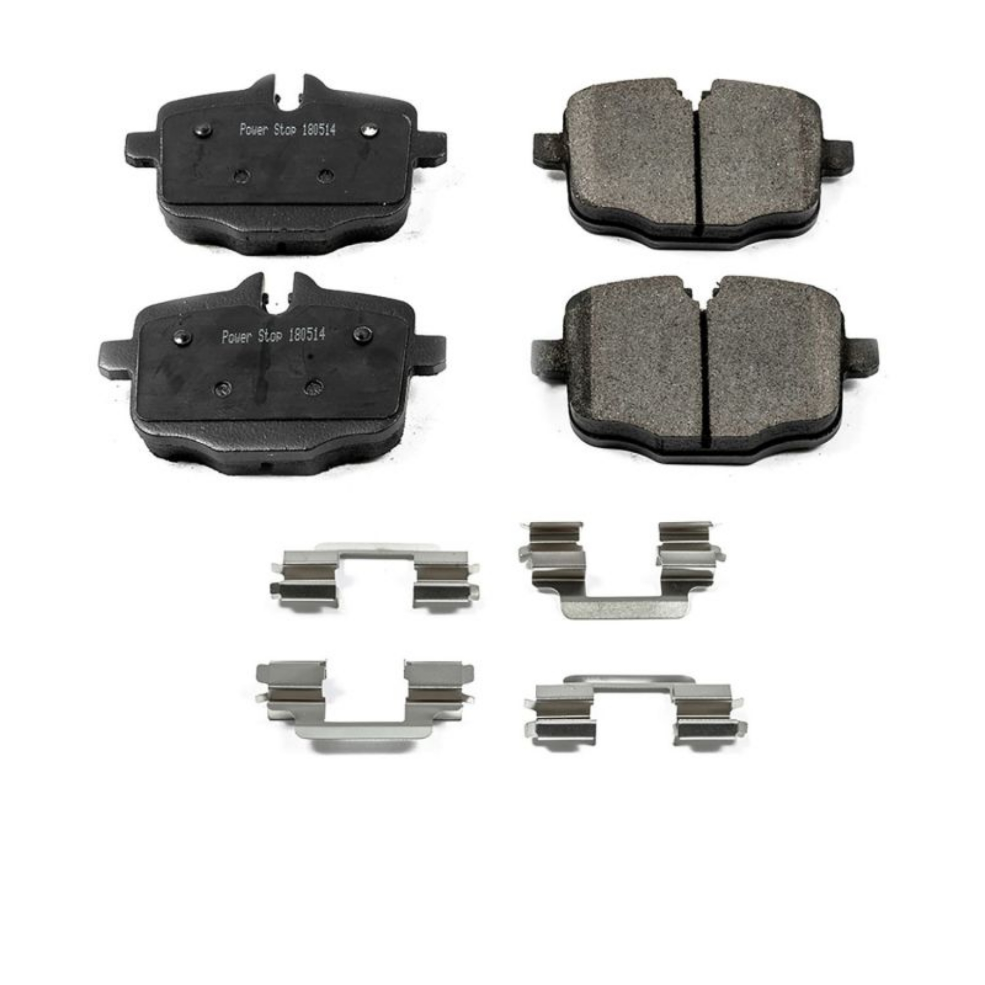 Picture of Power Stop 2017 BMW 530i Rear Z17 Evolution Ceramic Brake Pads w-Hardware