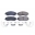 Picture of Power Stop 2019 Acura RDX Front Z17 Evolution Ceramic Brake Pads w-Hardware