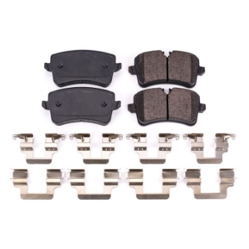 Picture of Power Stop 12-18 Audi A6 Rear Z17 Evolution Ceramic Brake Pads w-Hardware