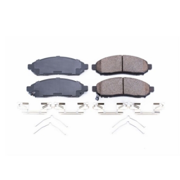Picture of Power Stop 2015 Chevrolet City Express Front Z17 Evolution Ceramic Brake Pads w-Hardware