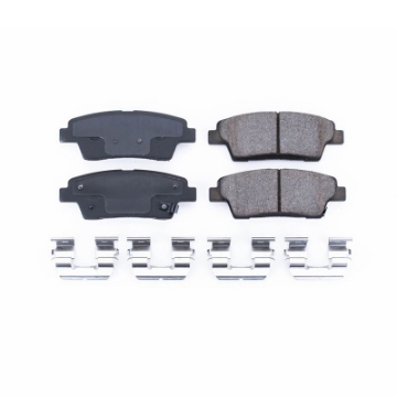 Picture of Power Stop 17-19 Genesis G80 Rear Z17 Evolution Ceramic Brake Pads w-Hardware
