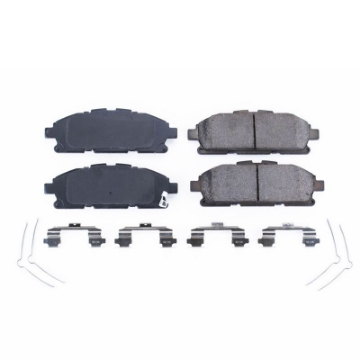 Picture of Power Stop 11-17 Nissan Quest Front Z17 Evolution Ceramic Brake Pads w-Hardware