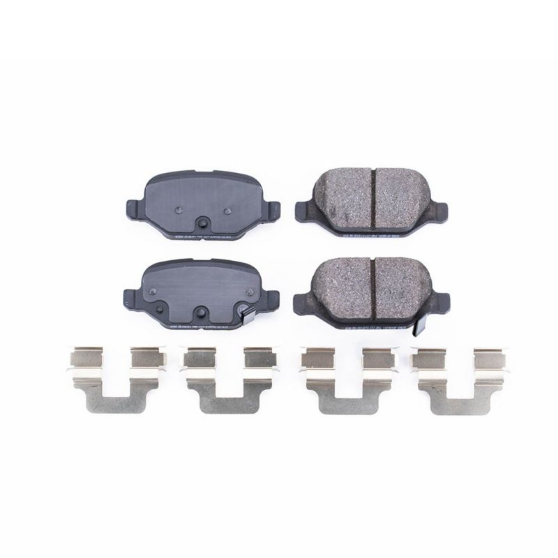Picture of Power Stop 12-17 Fiat 500 Rear Z17 Evolution Ceramic Brake Pads w-Hardware