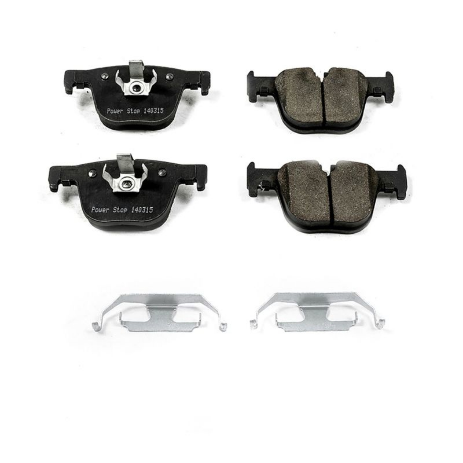 Picture of Power Stop 2016 BMW 328i Rear Z17 Evolution Ceramic Brake Pads w-Hardware