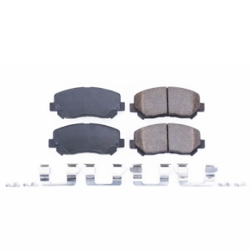 Picture of Power Stop 15-17 Chrysler 200 Front Z17 Evolution Ceramic Brake Pads w-Hardware
