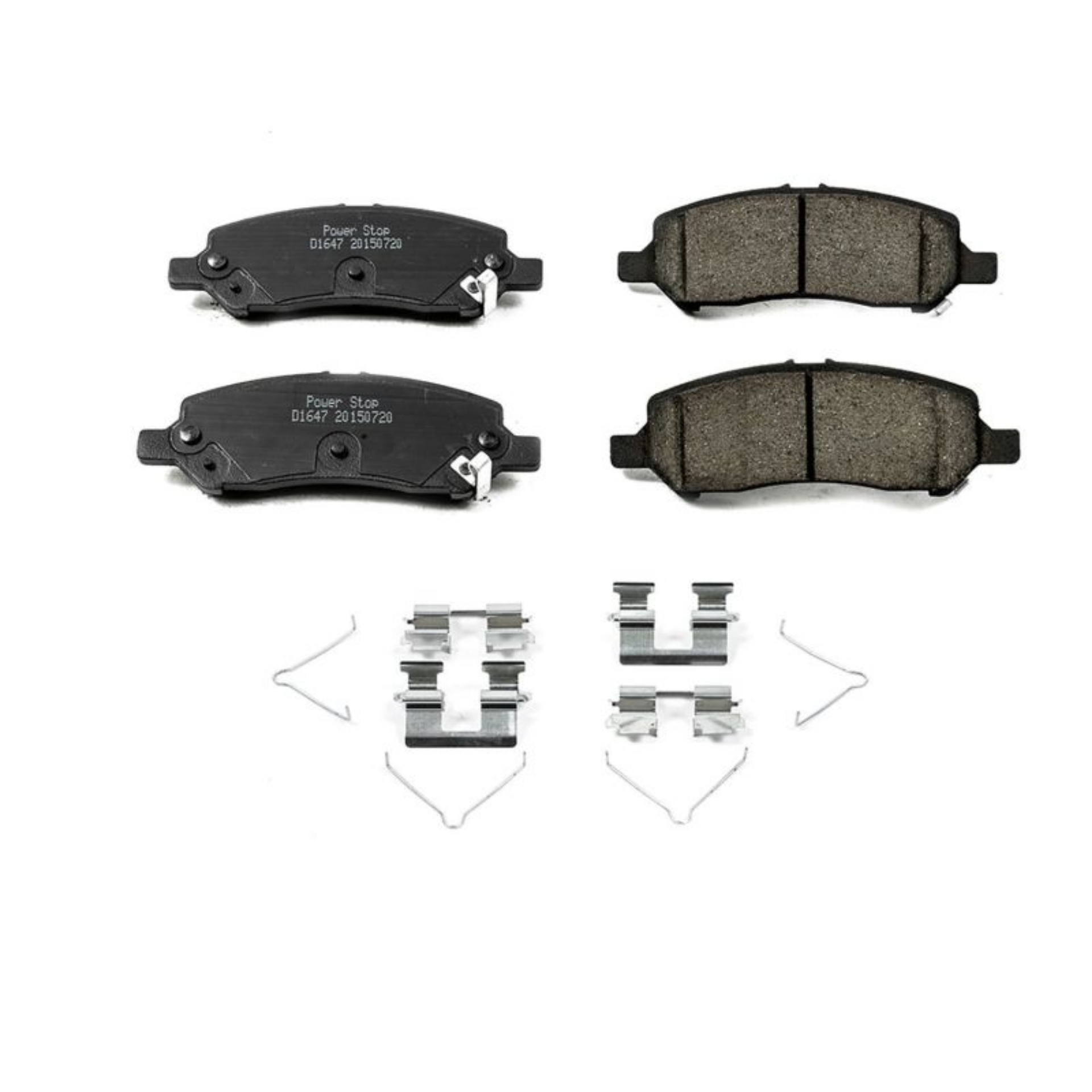 Picture of Power Stop 13-16 Dodge Dart Rear Z17 Evolution Ceramic Brake Pads w-Hardware