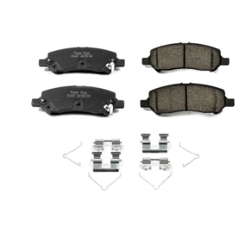 Picture of Power Stop 13-16 Dodge Dart Rear Z17 Evolution Ceramic Brake Pads w-Hardware