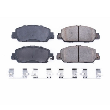 Picture of Power Stop 13-19 Honda Accord Front Z17 Evolution Ceramic Brake Pads w-Hardware