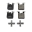 Picture of Power Stop 14-16 BMW 228i Rear Z17 Evolution Ceramic Brake Pads w-Hardware