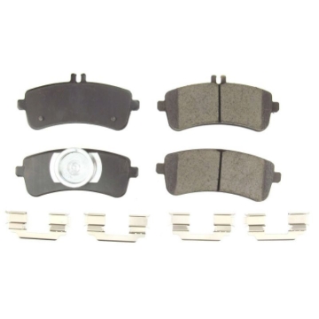 Picture of Power Stop 15-18 Mercedes-Benz S63 AMG Rear Z17 Evolution Ceramic Brake Pads w-Hardware