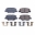 Picture of Power Stop 14-16 Mazda 3 Rear Z17 Evolution Ceramic Brake Pads w-Hardware