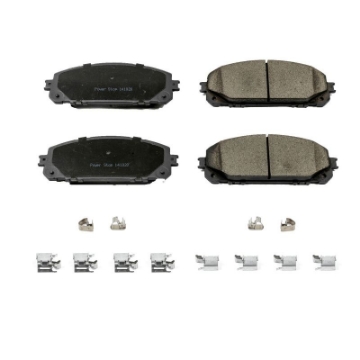 Picture of Power Stop 14-15 Jeep Cherokee Front Z17 Evolution Ceramic Brake Pads w-Hardware