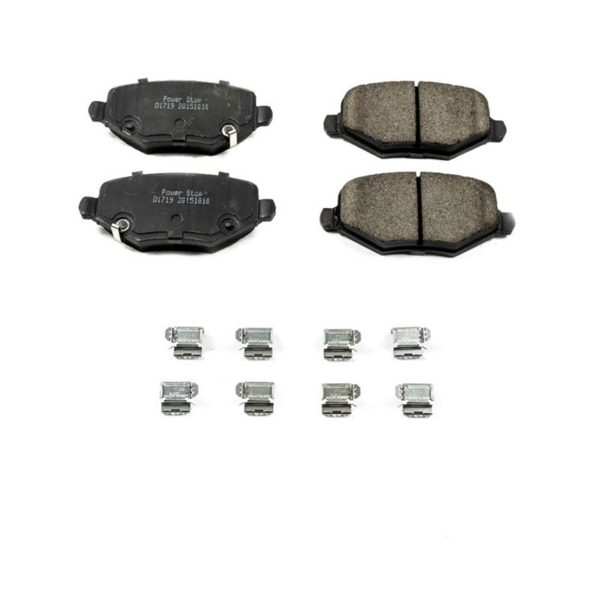 Picture of Power Stop 12-16 Chrysler Town & Country Rear Z17 Evolution Ceramic Brake Pads w-Hardware