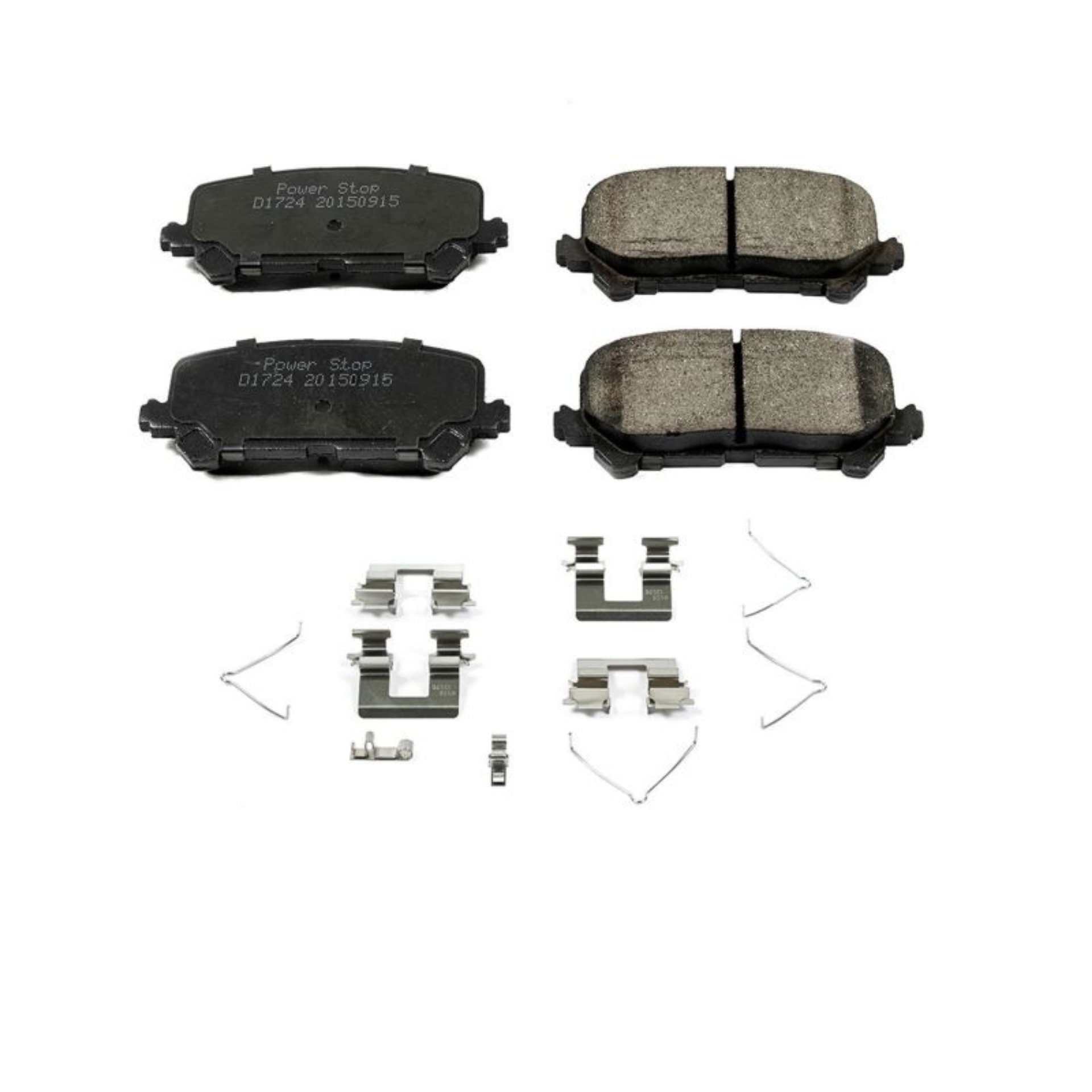 Picture of Power Stop 14-16 Acura MDX Rear Z17 Evolution Ceramic Brake Pads w-Hardware